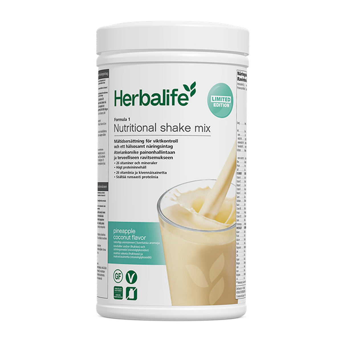 formula 1 shake mix pineapple coconut