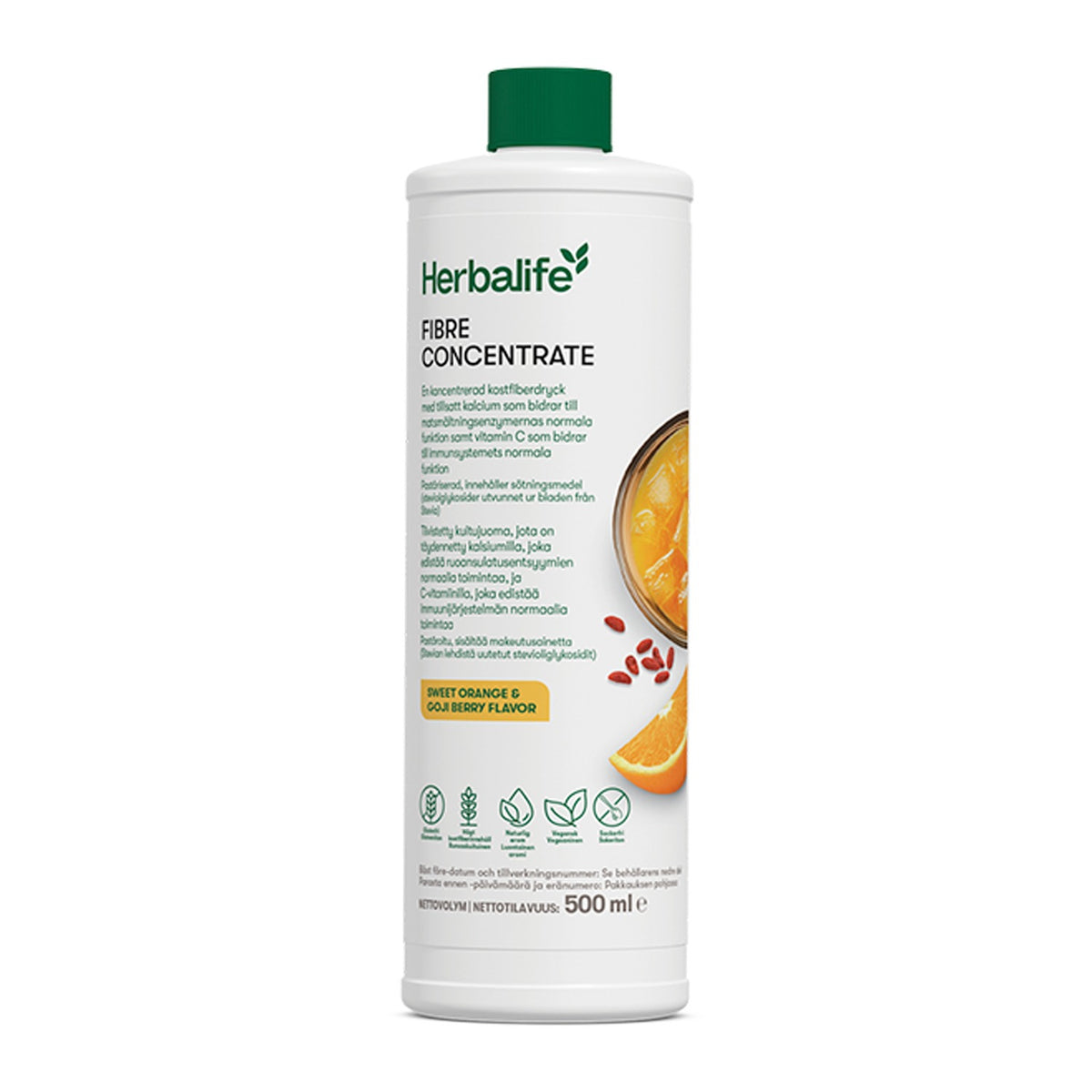 fibre concentrate sweet orange goji berry