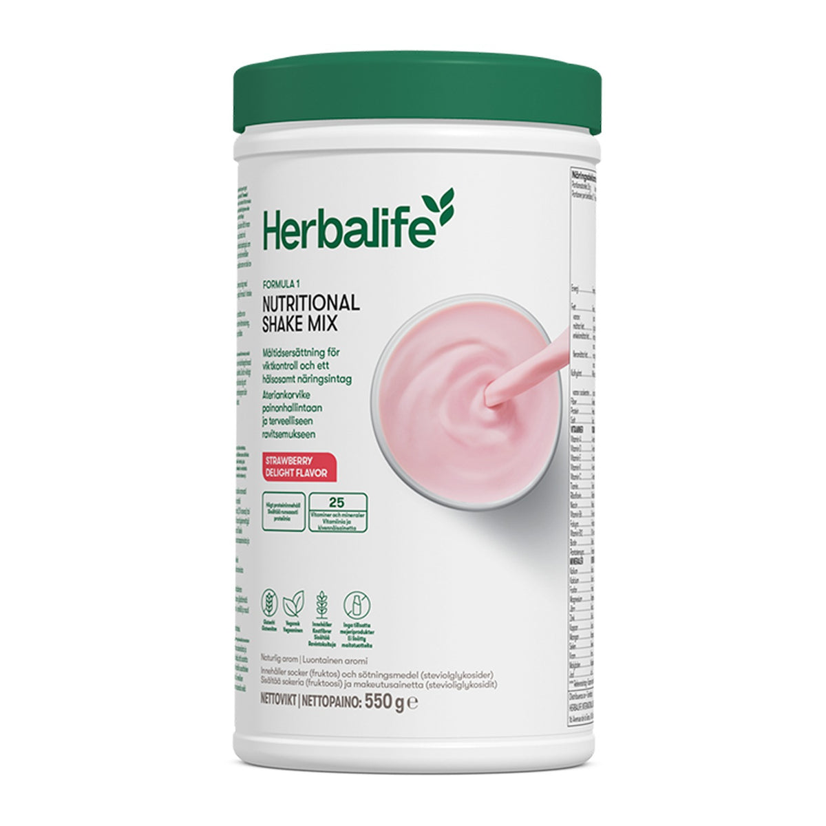 Formula 1 Shake Mix 550g — Strawberry Delight