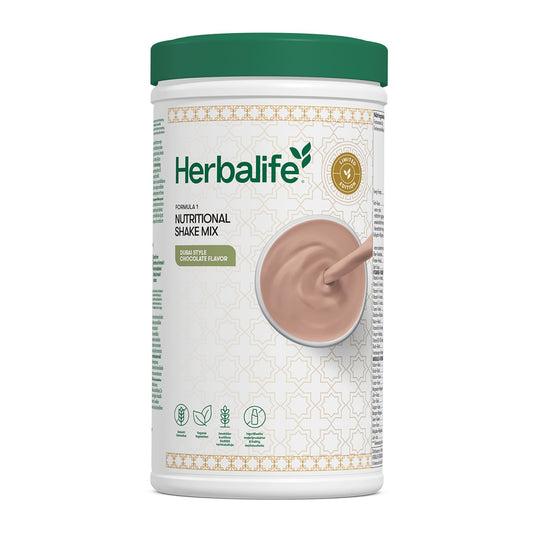 formula 1 shake mix 550g dubai style chocolate limited edition