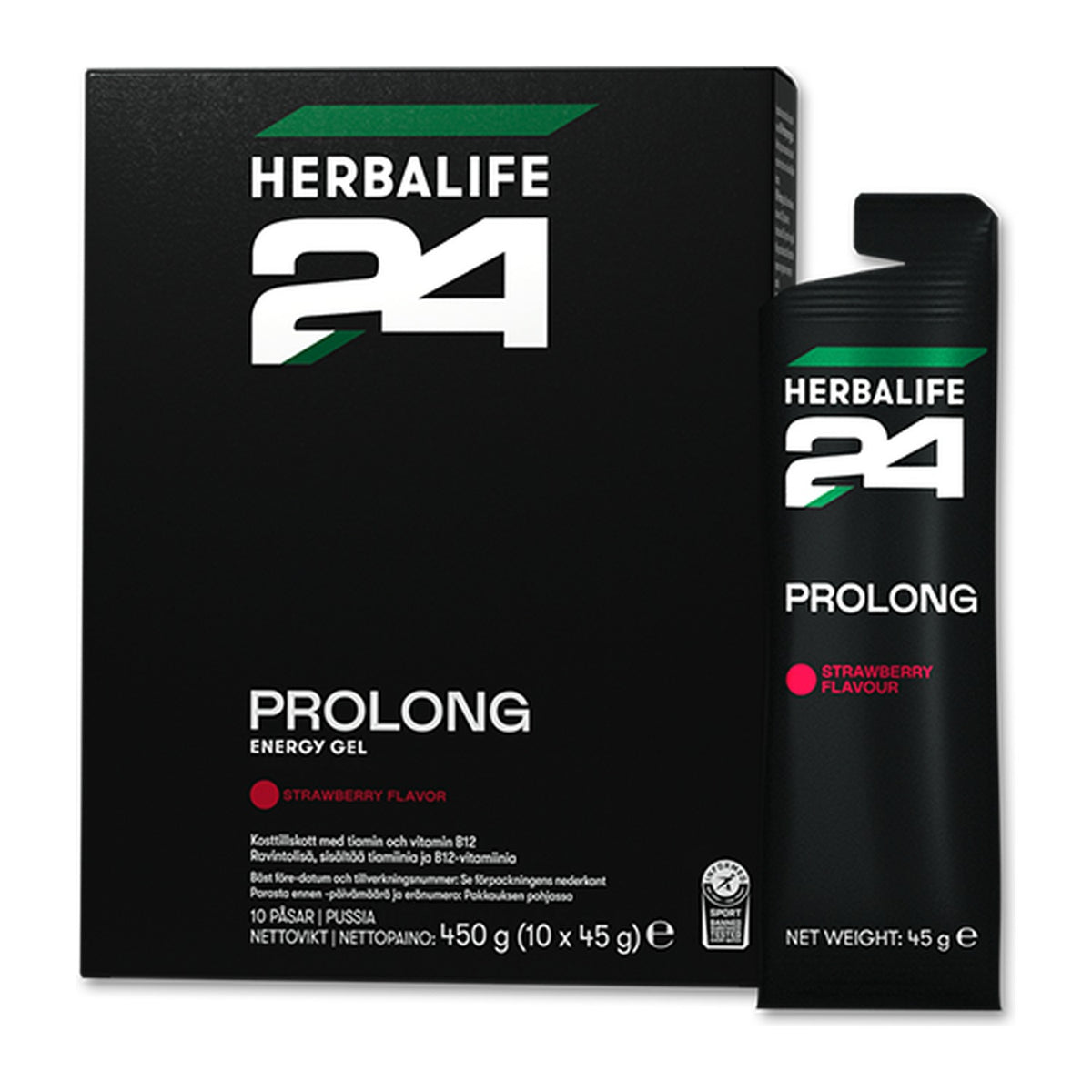 h24 prolong energy gel strawberry
