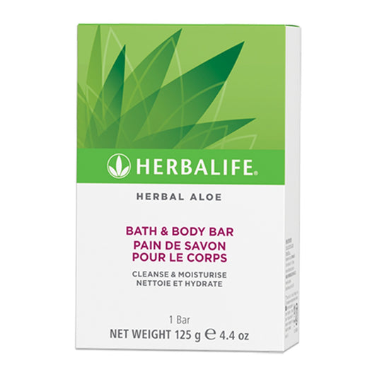 herbal aloe bath body bar