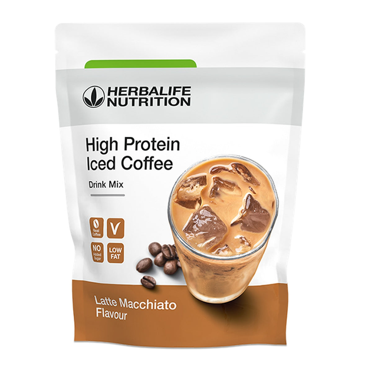high protein iced coffee