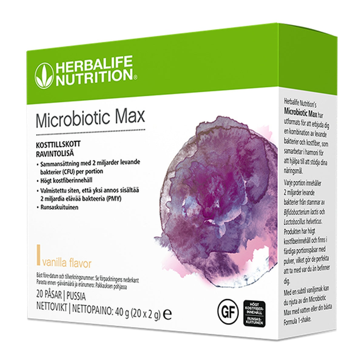 microbiotic max vanilj