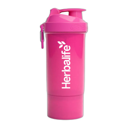 Herbalife Neon Shaker 600ml — Rosa